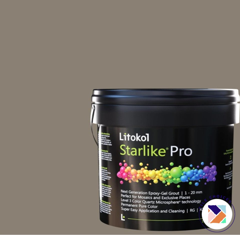 Starlike PRO 29 Terra Di Borgogna Epoxy Grout at Tile Choices brown with red tone grout color