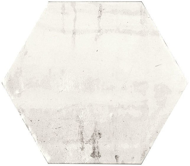 Bella Glass Tiles Princeton Glaze Hexagon Linen Fresh PRG-848