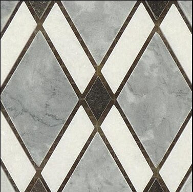 Diamond Series Mugworth Thassos White Basalt DS-57 Close Up