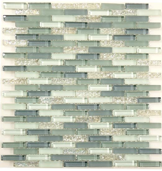 Jewel Series J-601 Moonstone Glitter glass mosaic tile