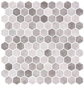 Karma Ridge 1" Recycled Glass Mosaic Tile KR-1404 Yoga Serenity