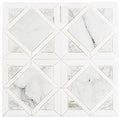WRW-103 Late Mist Natural Stone Marble Mosaic Tile – Waterjet Backsplash